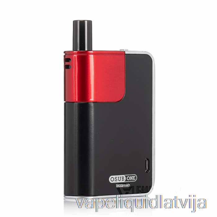 Smok Osub One 40w Pod System Melns Sarkans Vape šķidrums